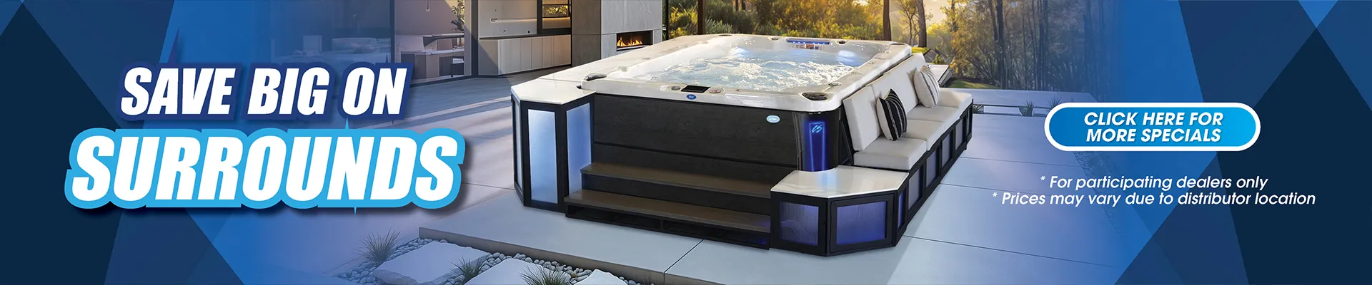 Calspas hot tub being used in a family setting - Alameda