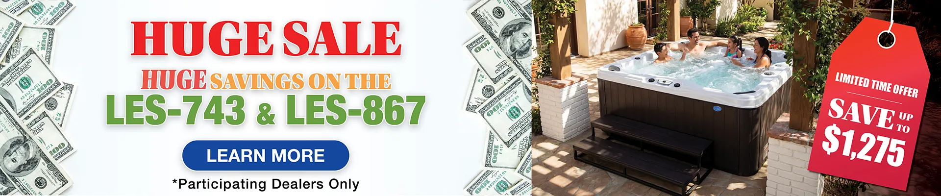 Calspas hot tub being used in a family setting - Alameda